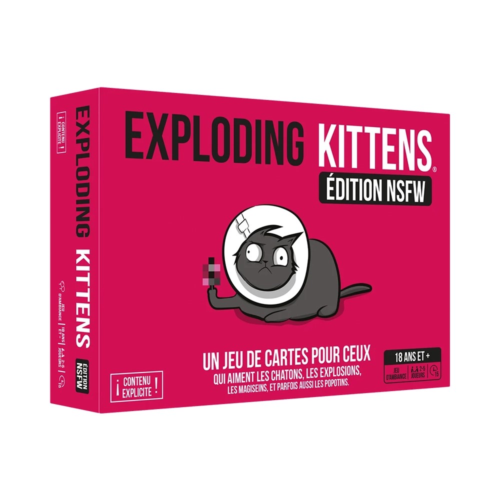 Exploding Kittens : Version NSFW (FR)