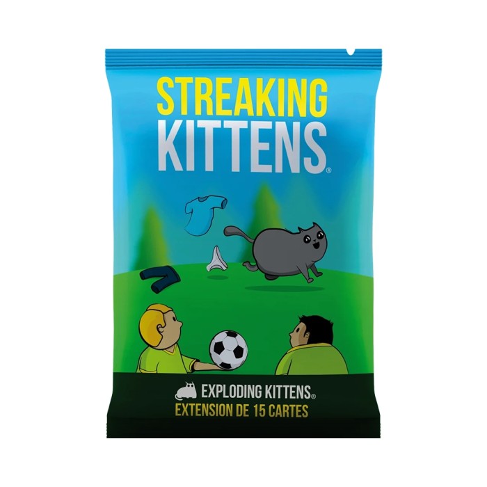 Exploding Kittens: Streaking Kittens Erweiterung (Französische Version)