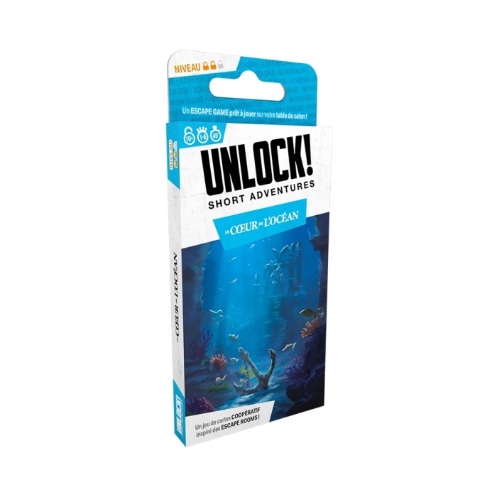 Unlock! Short Adventures 12: Le Cœur de l'Océan (FR Version)