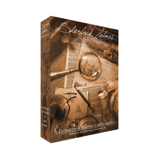 Sherlock Holmes Kriminalkabinett: Die Themse-Morde (Französische Version)