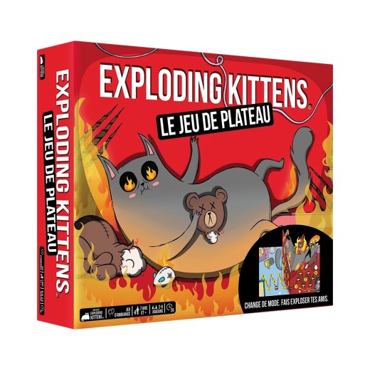 Exploding Kittens: Das Brettspiel (Französische Version)