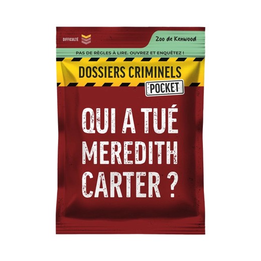 Dossiers Criminels Pocket #1 (Französische Version)