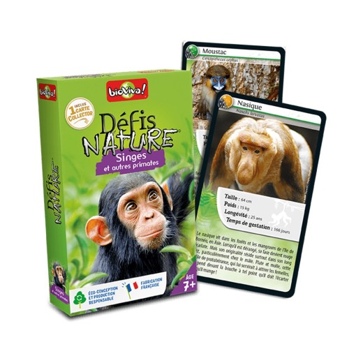 Défis Nature : Singes et autres Primates (FR)