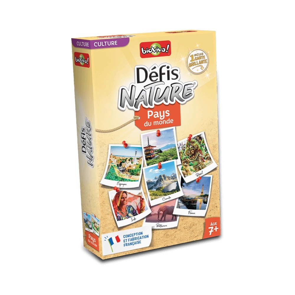 Nature Challenge: Länder der Welt (Französische Version)