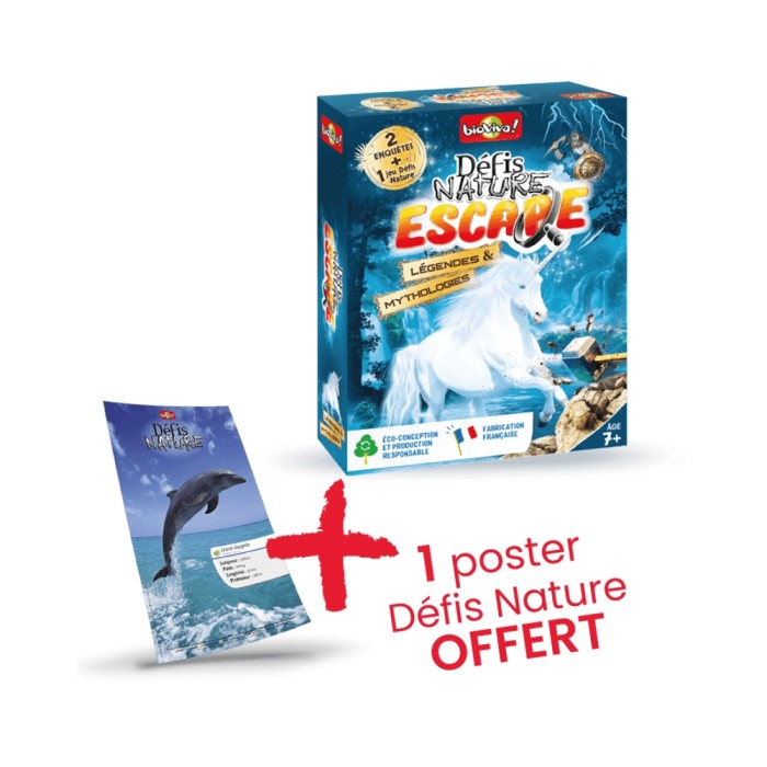 Nature Challenge Escape: Mythen & Legenden (Französische Version)