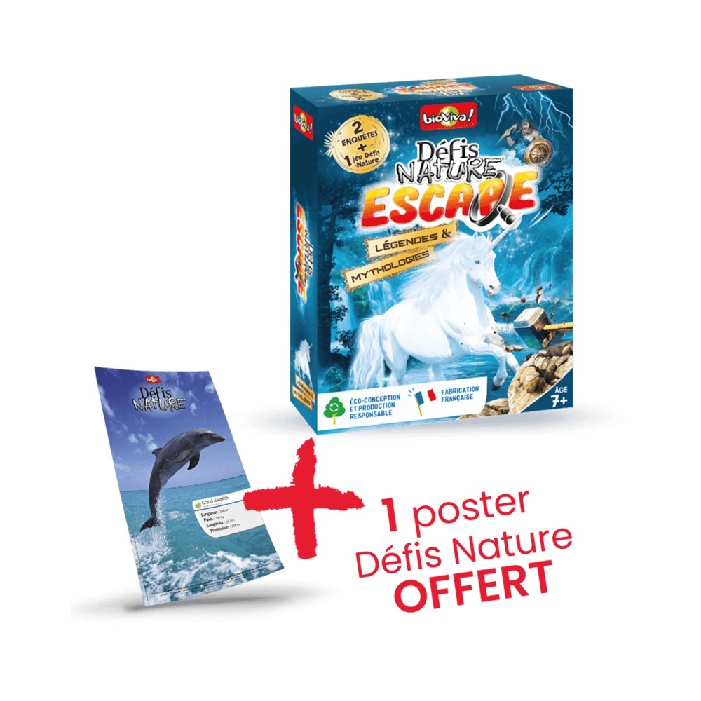 Nature Challenge Escape: Mythen & Legenden (Französische Version)