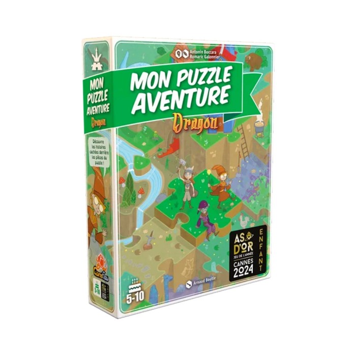 Mein Puzzle-Abenteuer: Drache (Französische Version)