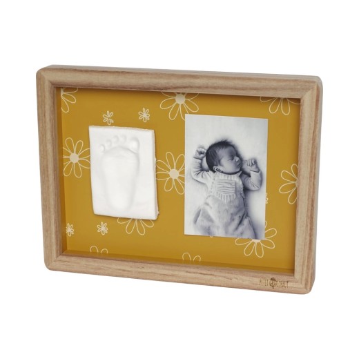 Duo Picture Frame: Daisy Ochre