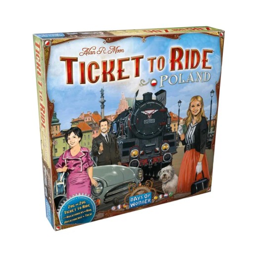 Les Aventuriers du Rail : Pologne (Multilingue)