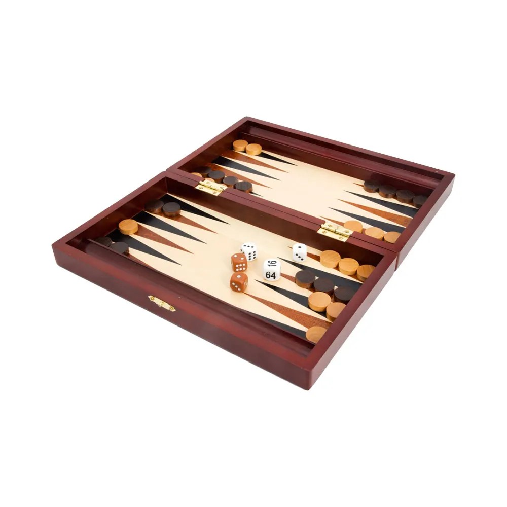 Backgammon Acajou (28x15cm)