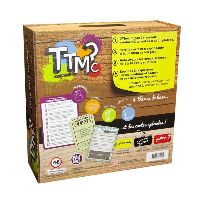 TTMC? Tu Te Mets Combien? (Französische Version)