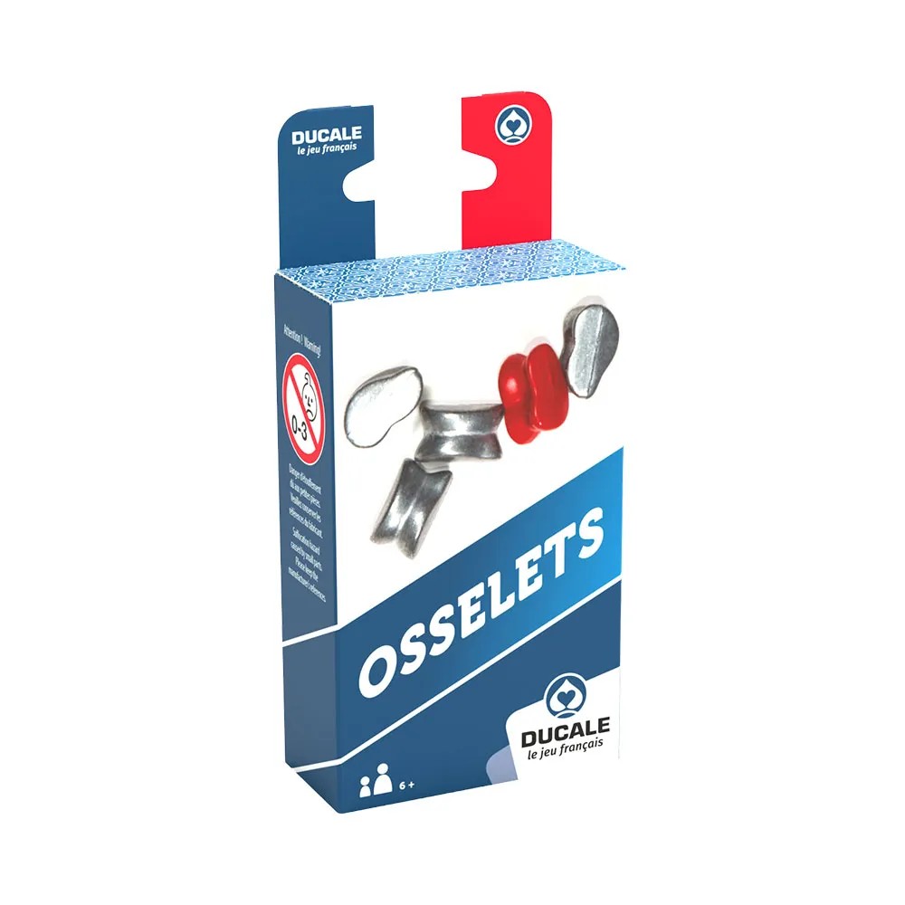5er-Set Astragaloi aus Metall (mit Box)