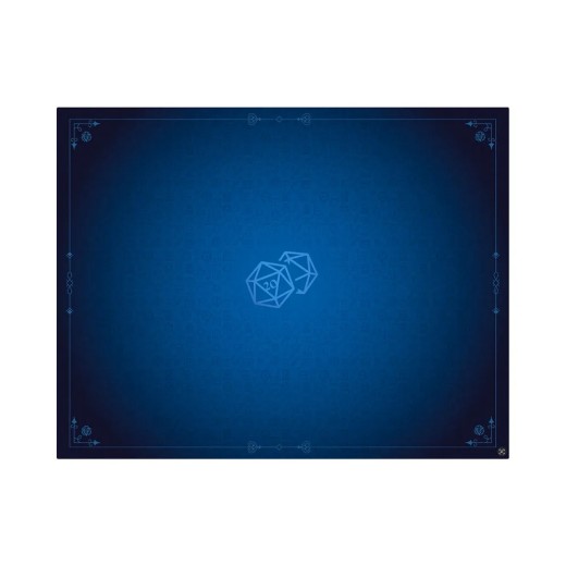 Neoprene Playmat: Sapphire Blue D20 (90x70cm)