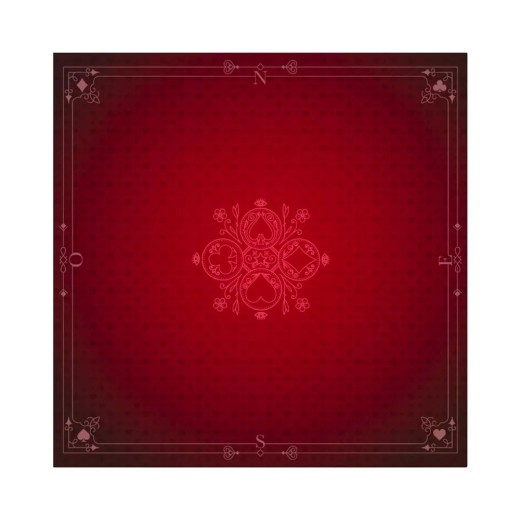 Neopren-Spielmatte: Rot (60x60cm)