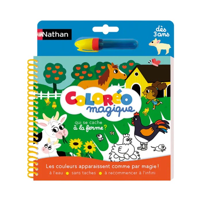Coloreo: Der Bauernhof (Französische Version)