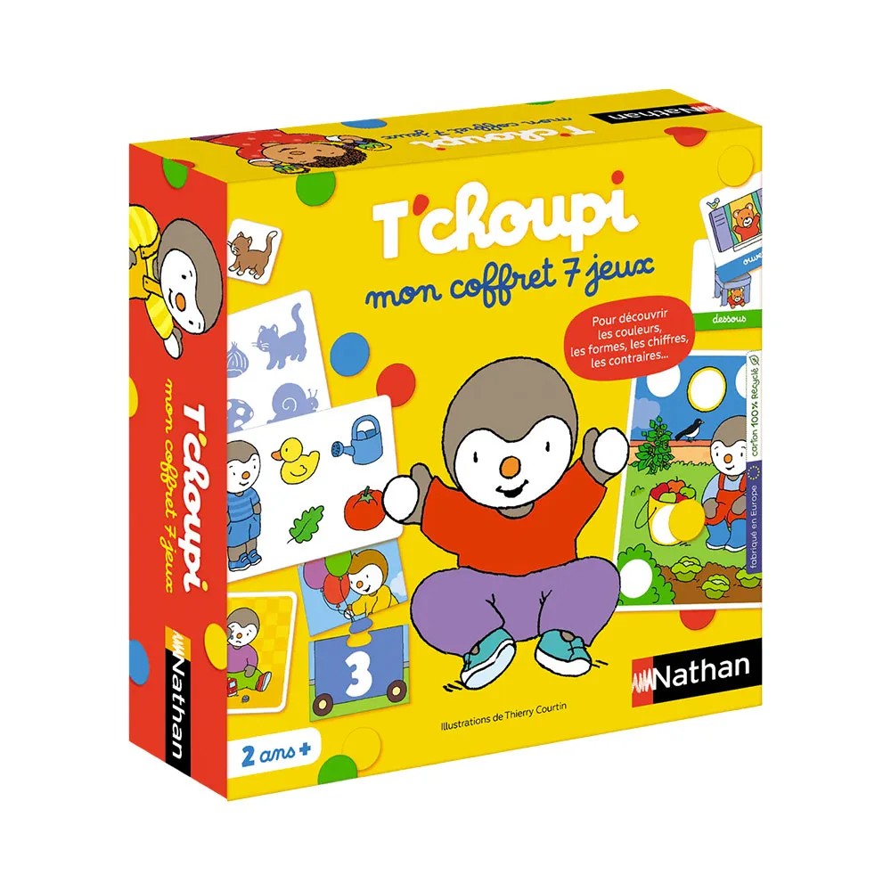 T'choupi: Meine 7-Spiele-Box (Französische Version)