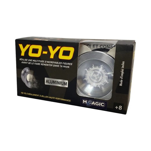 Yo-Yo Pro in Alluminio: Argento (51,5 mm)