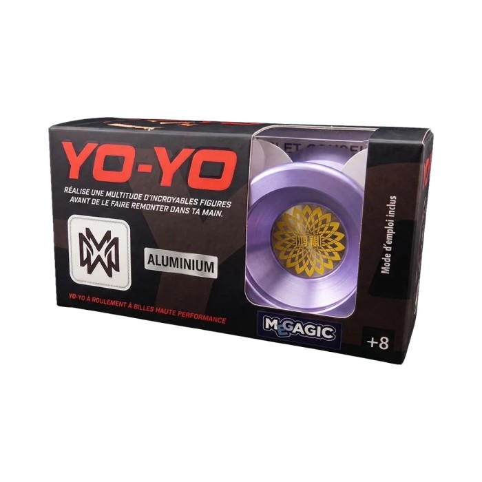YoYo Pro Aluminium Violet & Or (54 mm)