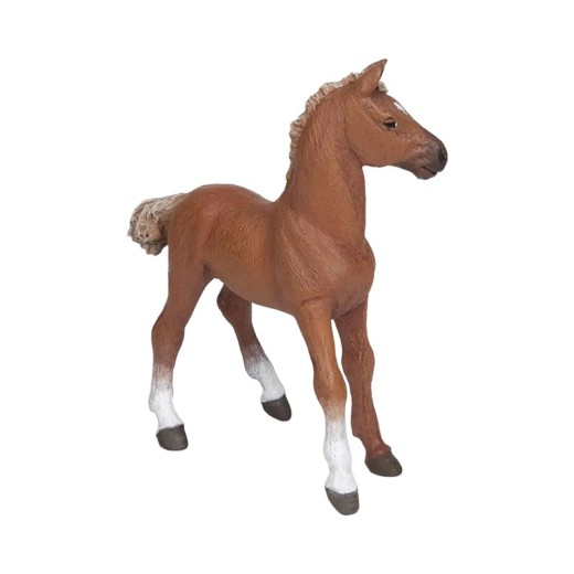 Figurine Poulain Pur-Sang Alezan
