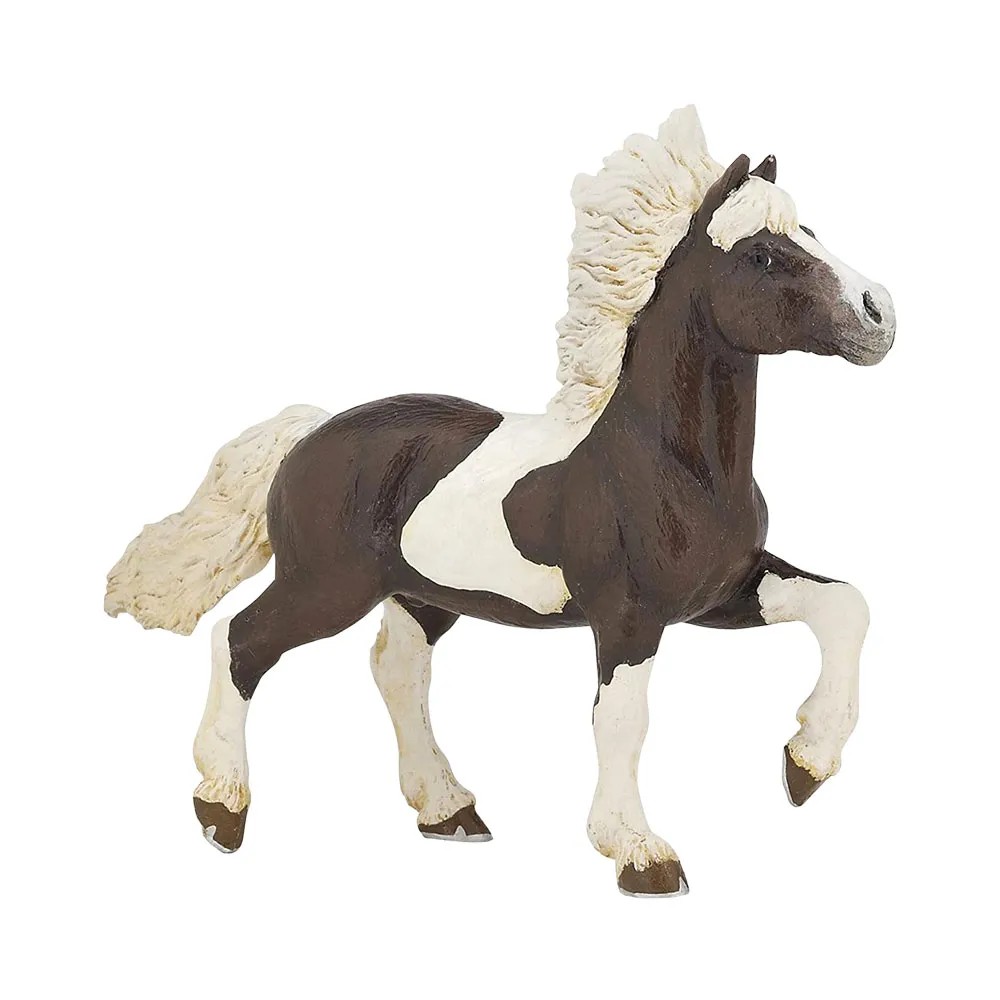 Figurine Cheval Islandais Pie Alezan