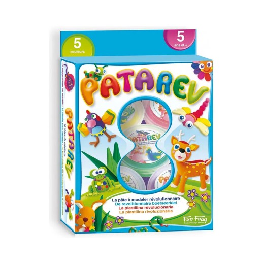 Patarev: 5 Pot Modeling Clay Set (18g)