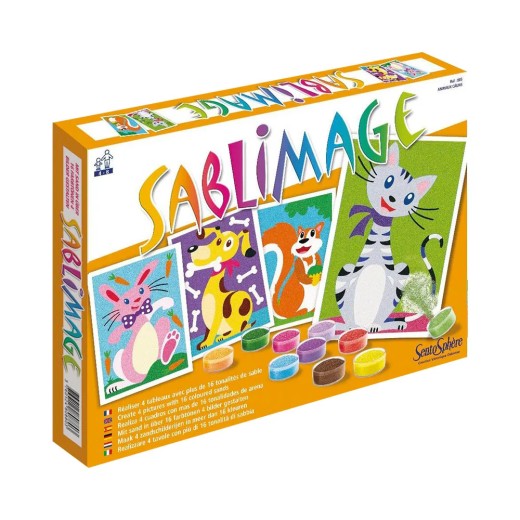 Sablimage : Animaux Câlins