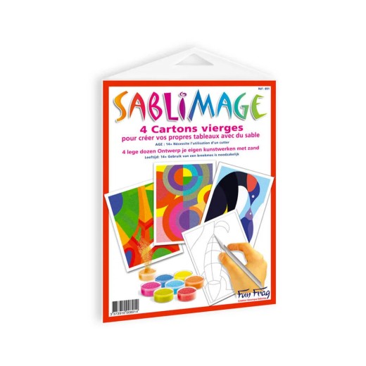 Sablimage Refill: 4 Blank Boards