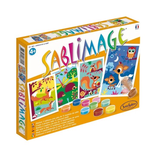 Sablimage : Animaux de la Forêt