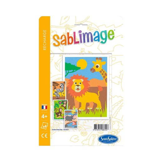Sablimage Refill: African Wildlife