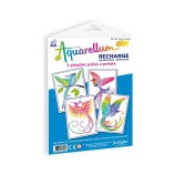 Aquarellum Junior Nachfüllpackung: Paradiesvögel