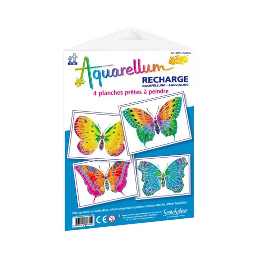 Aquarellum Junior Refill: Butterflies