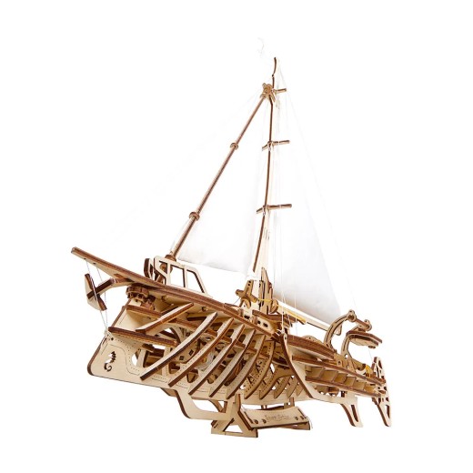 Ugears Merihobus Trimaran Yacht 237 pcs 3D Puzzle