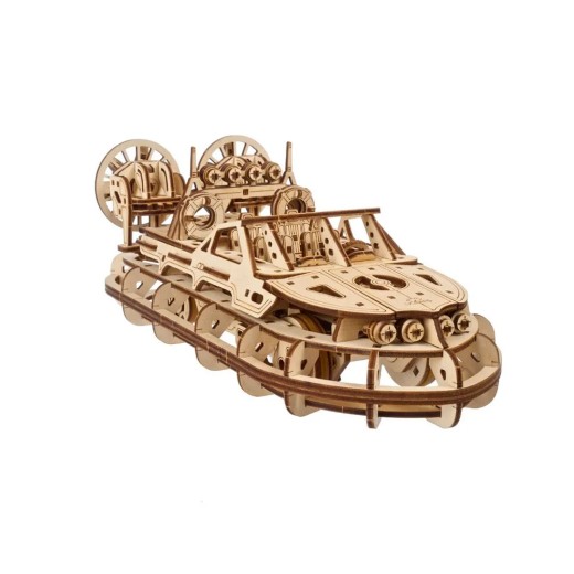 Ugears Rescue Hovercraft 383 pcs Mechanical Wood Puzzle