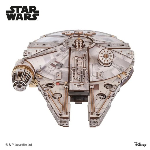 Ugears Star Wars Millennium Falcon™ 1235 pcs Wood Puzzle