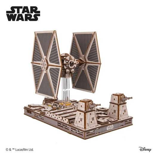 Ugears Star Wars TIE Fighter™ 400 pcs Wood Puzzle