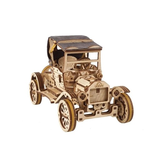 Ugears Retro Car UGR-T 337 pcs Mechanical Wood Puzzle