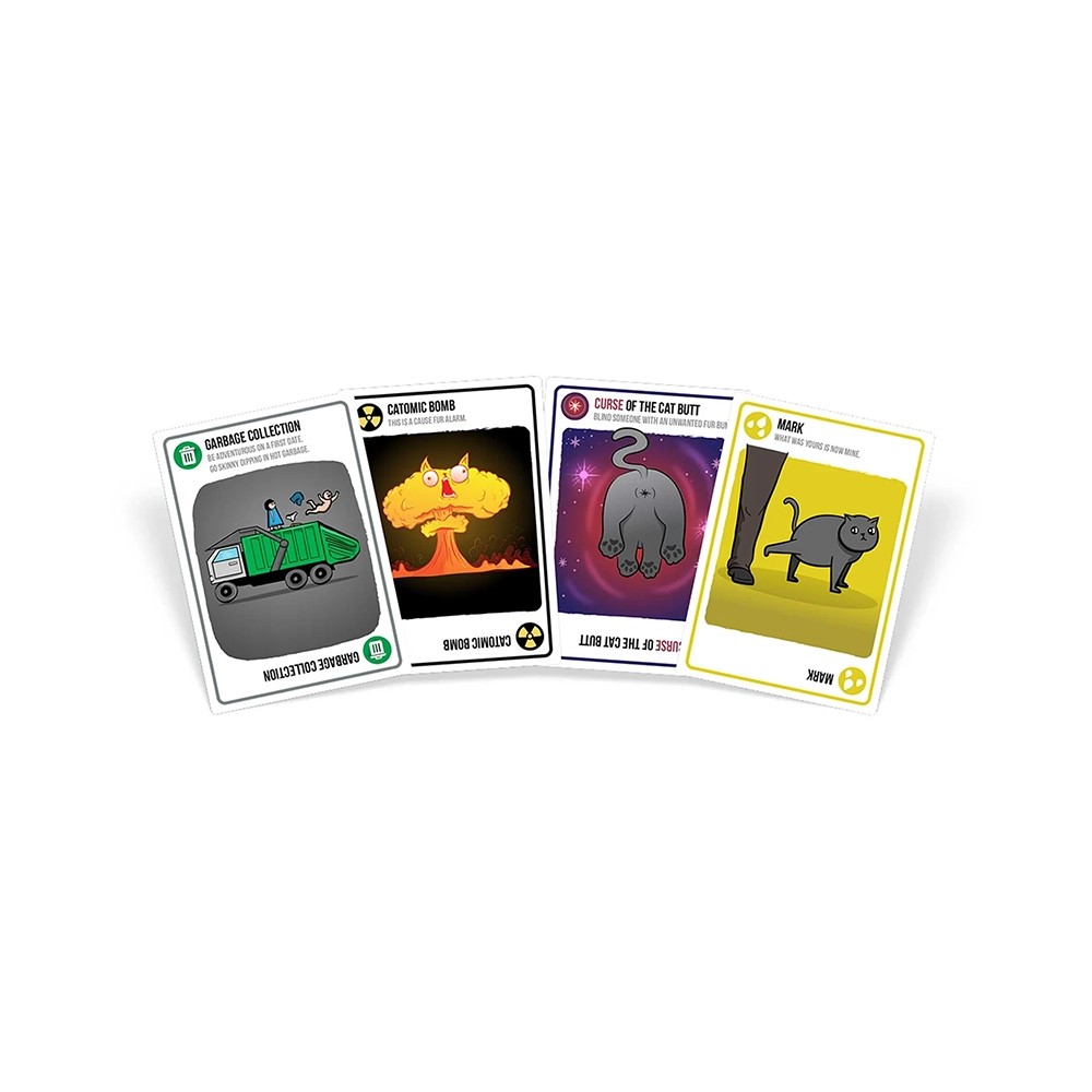 Exploding Kittens: Streaking Kittens Erweiterung (Französische Version)