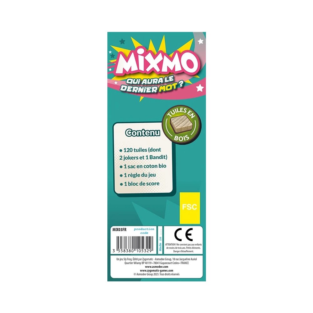 Mixmo Öko-Pack (Französische Version)