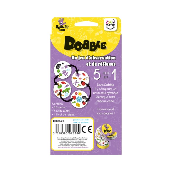 Dobble Eco-Sleeve (Französische Version)