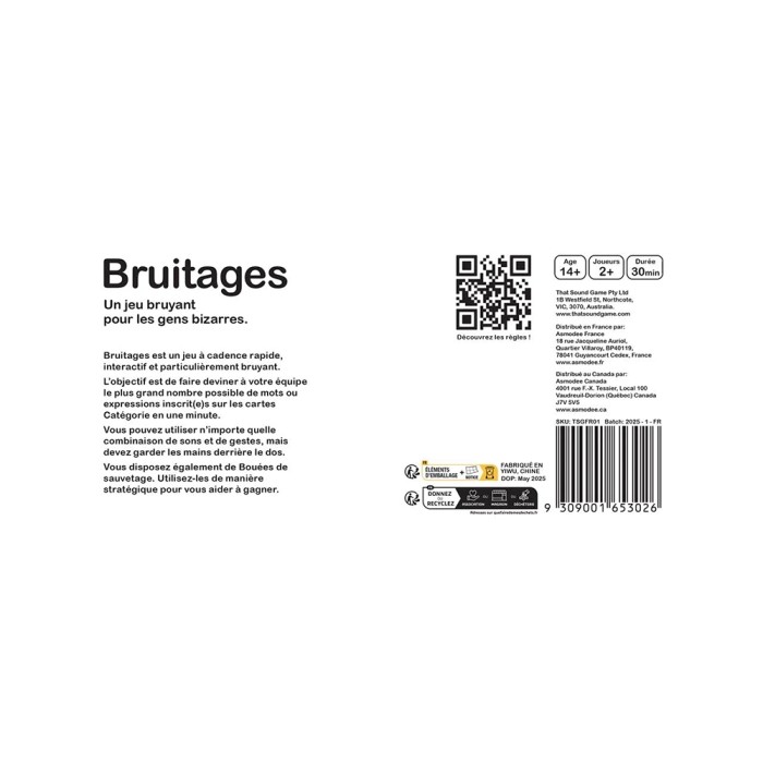 Bruitages (Französische Version)