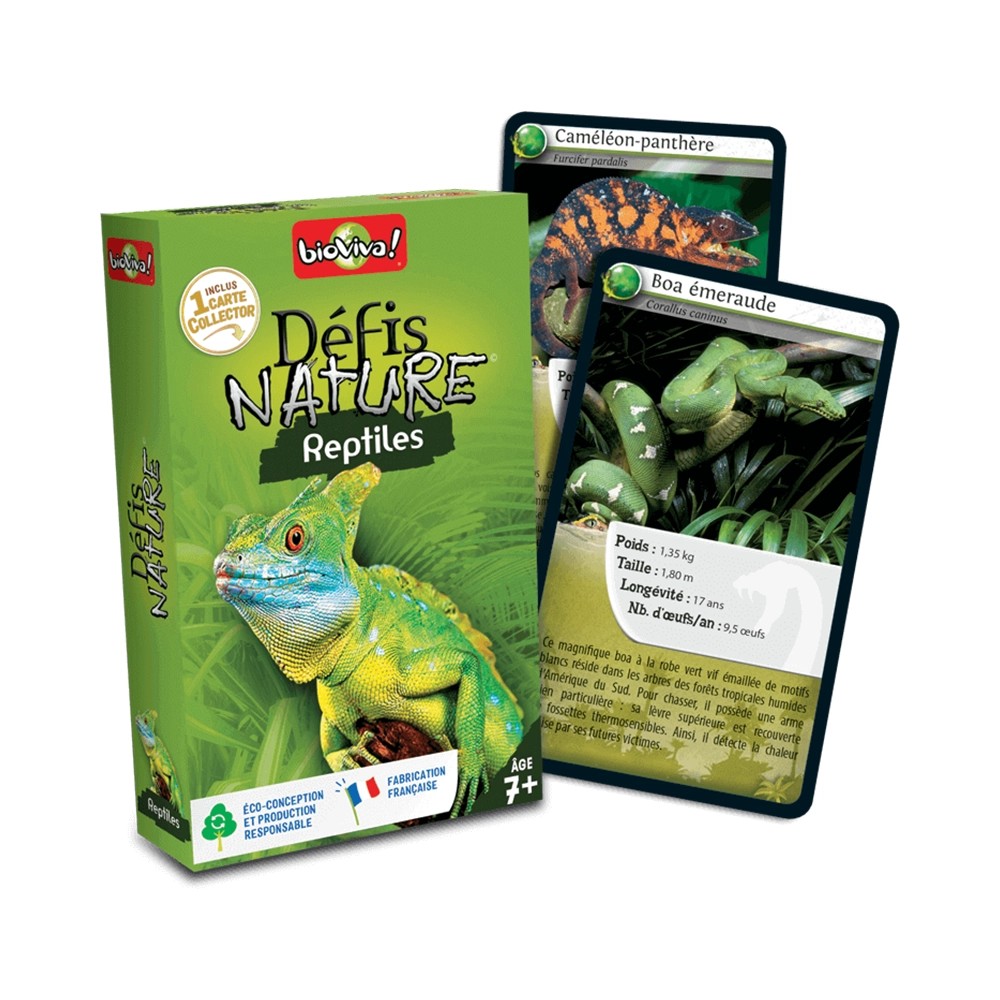 Nature Challenge: Reptilien (Französische Version)