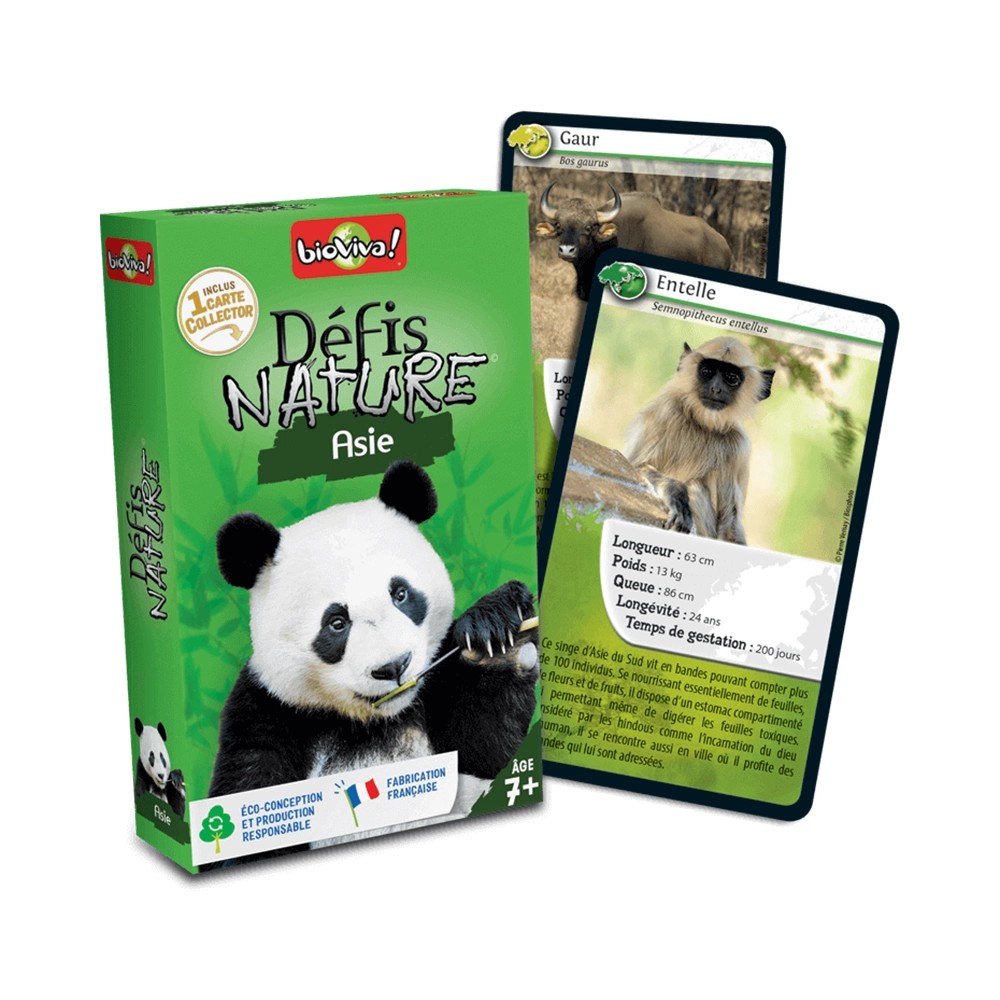 Nature Challenge: Asien (Französische Version)