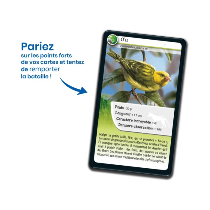 Nature Challenge: Ausgestorbene Tiere (Französische Version)