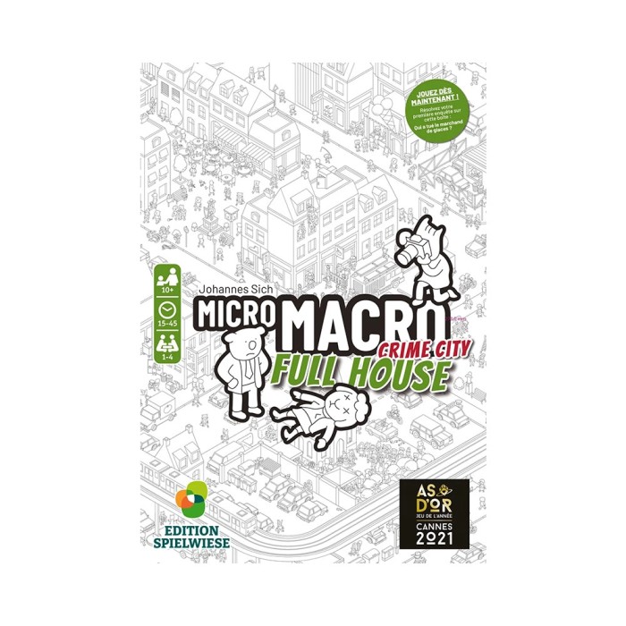 MicroMacro: Crime City 2 - Full House (Französische Version)