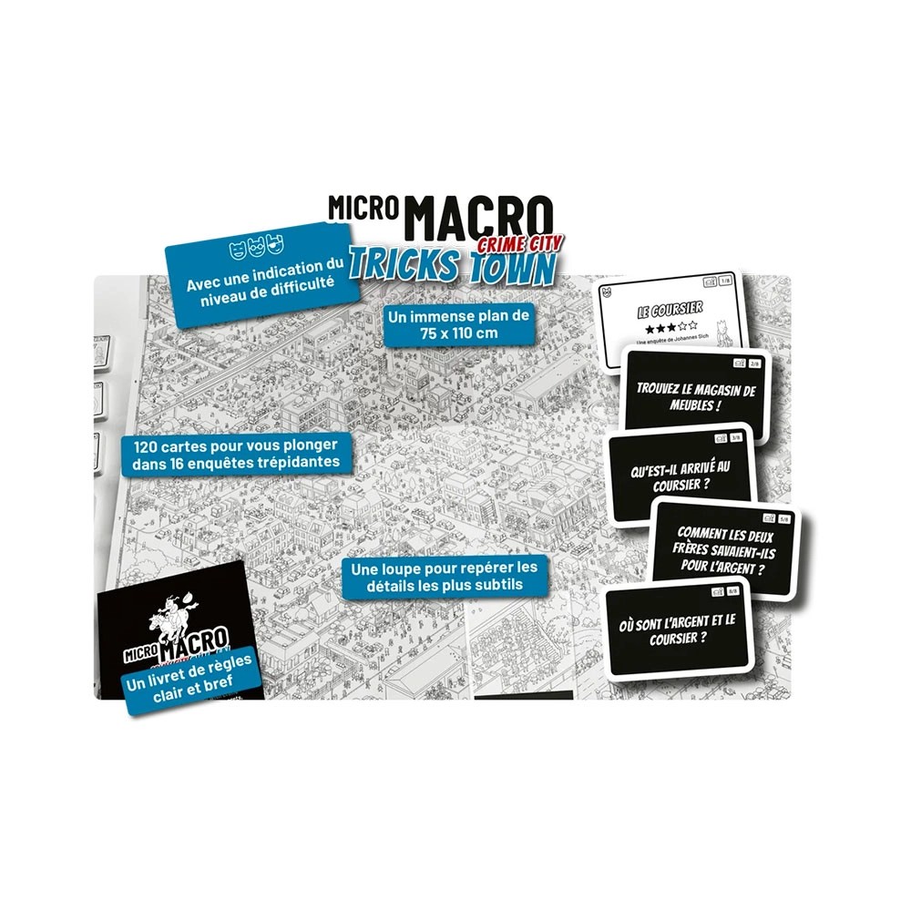 MicroMacro: Crime City 3 - All In (Französische Version)