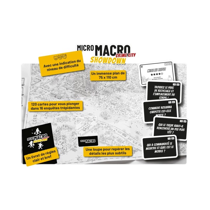 MicroMacro: Crime City 4 - Showdown (Französische Version)