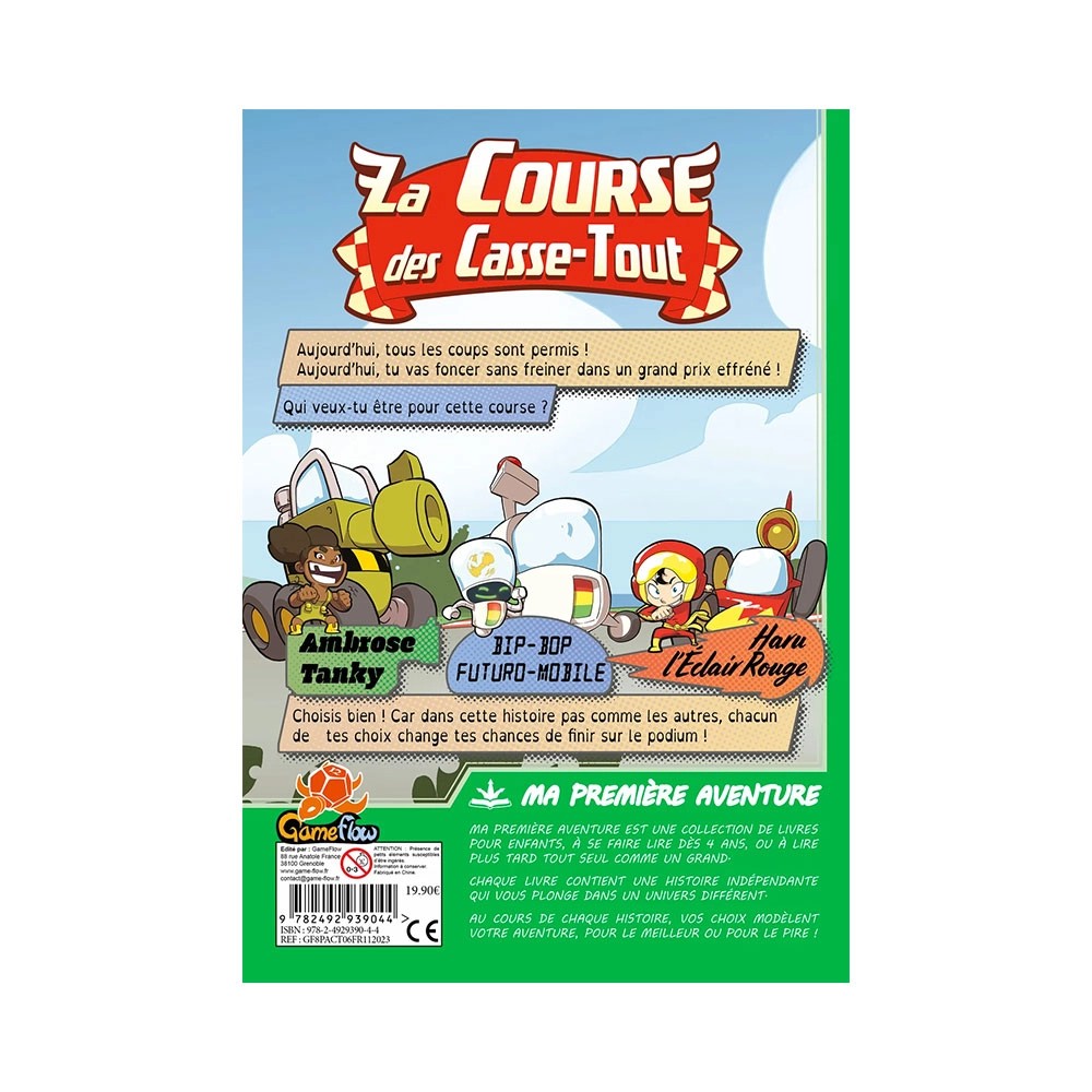 Mein erstes Abenteuer: La Course des Casse-Tout (Französische Version)