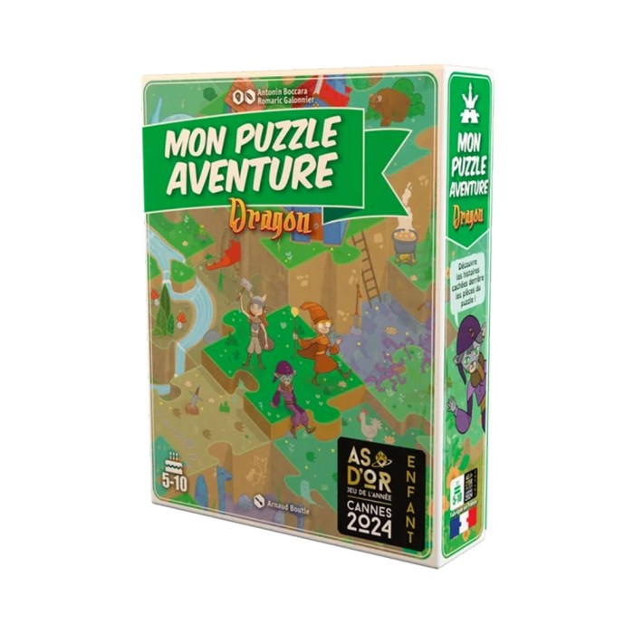 Mein Puzzle-Abenteuer: Drache (Französische Version)