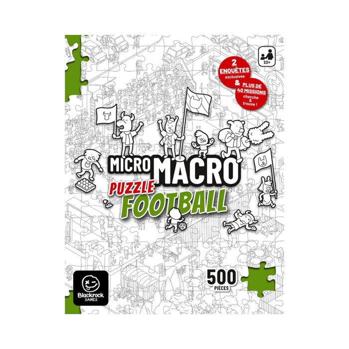 MicroMacro: Fußball-Puzzle (Französische Version)