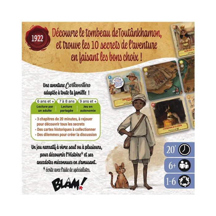 Cartaventura Odyssey: Das Geheimnis der Pharaonen (Französische Version)